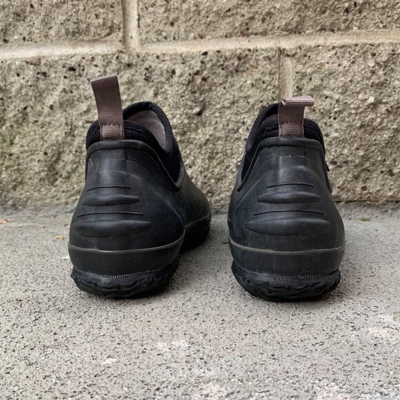 BOGS Urban Farmer Boots Mens 9 42 Black Slip On Waterproof Shoes Gardening Shoe - Picture 8 of 12